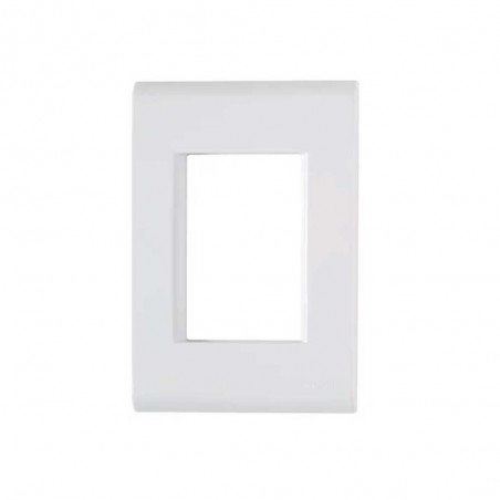 PLACA 4X2 1P HORIZONTAL LIZ BRANCA - TRAMONTINA