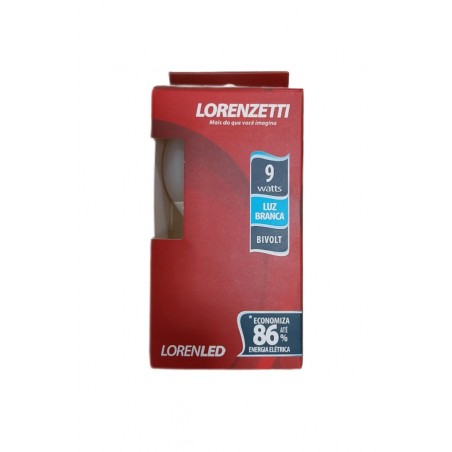 LAMP LED BULBO 9W BRANCA BIVOM - LORENZETTI