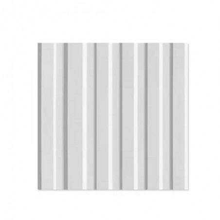 PLACA DECORATIVA 3D RIPADO 1MX28,5CM